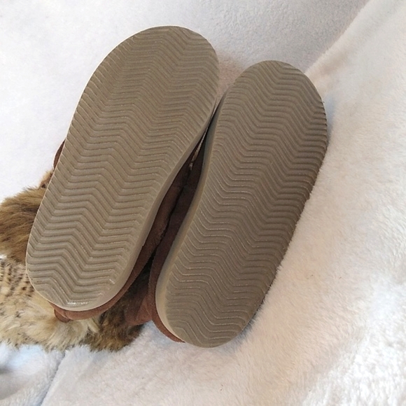 Joyfolie Belinda fur and suede toddler boots - Picture 6 of 7